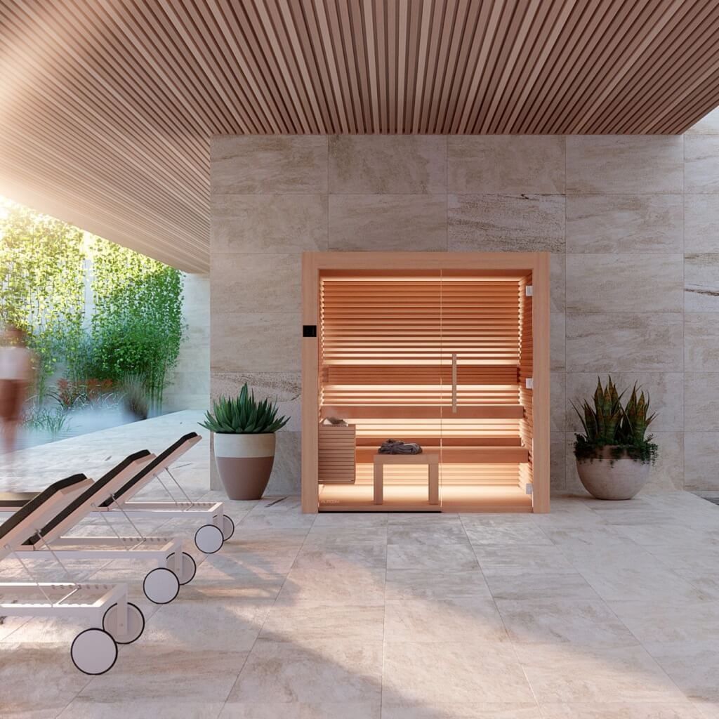 sauna para casa