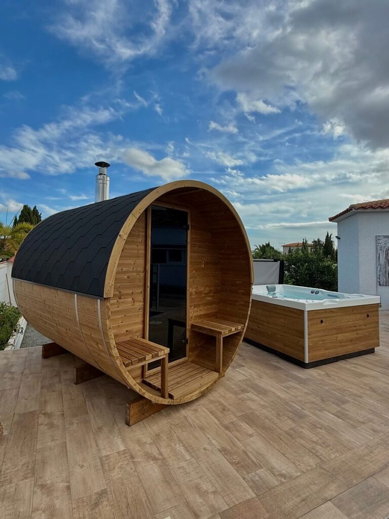outdoor sauna wood progibespa