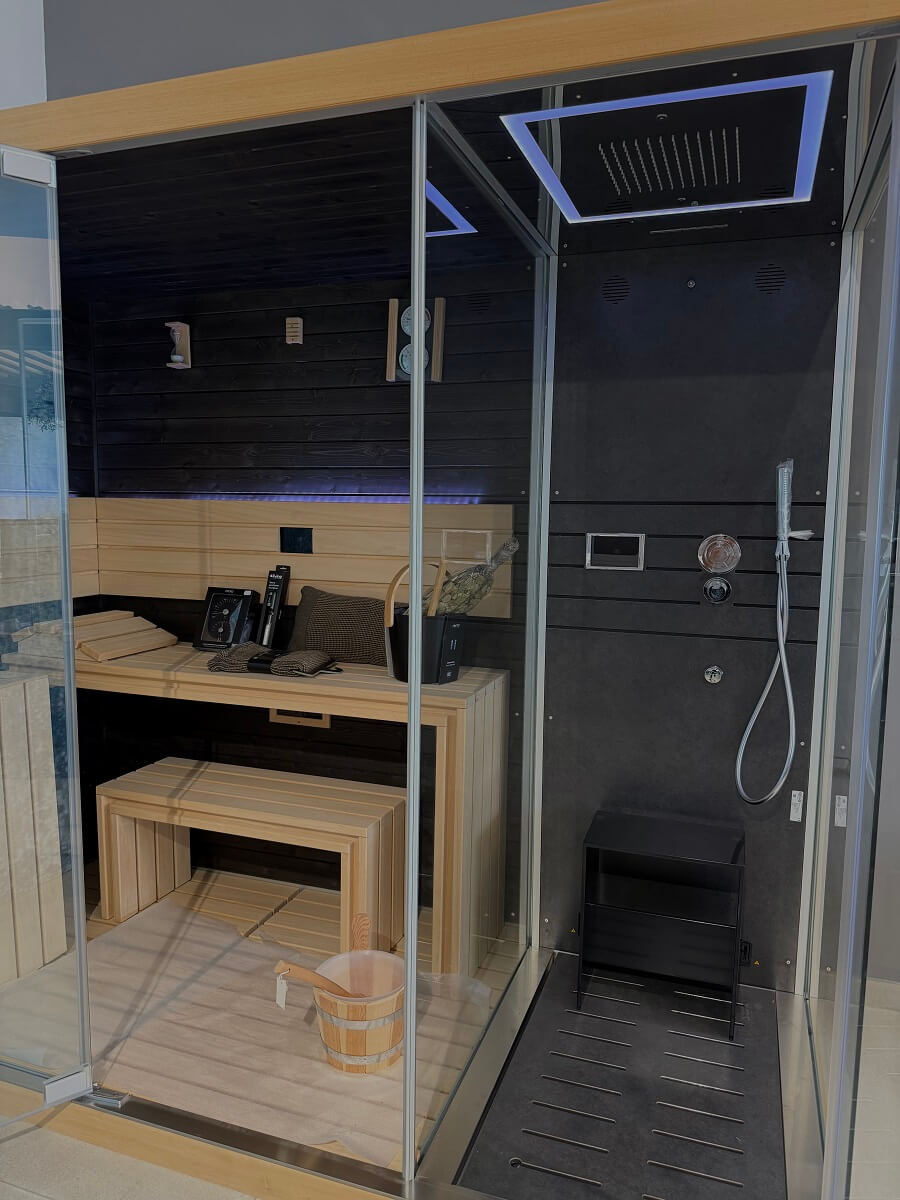 sauna hamman interior