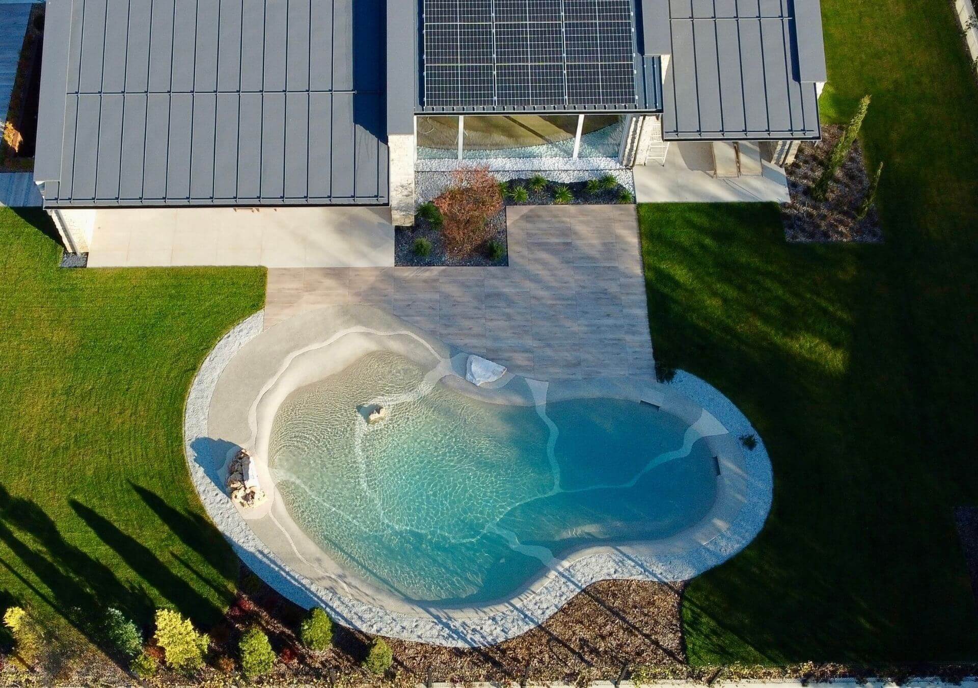 piscina playa chalet